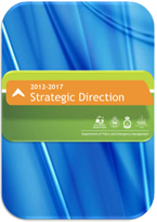 Cover page for Strategic Direction 2012-2017 document 